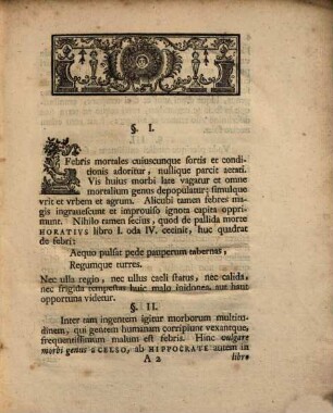 Dissertatio Inauguralis Medica De Methodo Medendi Febres Intermittentes Tertianas