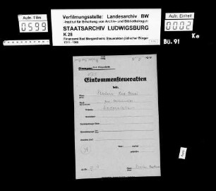 Braun, Max; gew. Fellhändler *19.12.1865 Braun, Jette geb. Selling *26.02.1897 Wohnort: Niederstetten