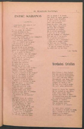 Verdades criollas