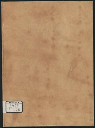 Masses. Excerpts - Mus.2477-E-28 : V (2), orch, bc; MülH deest