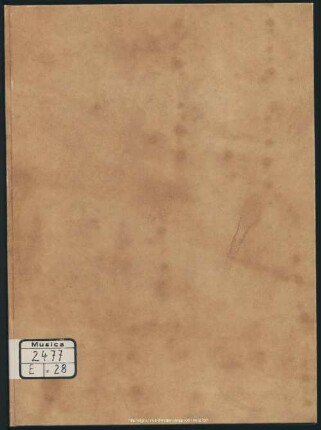Masses. Excerpts - Mus.2477-E-28 : V (2), orch, bc; MülH deest