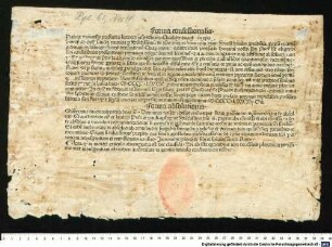 Forma confessionalis et absolutionis ad opus sanctae cruciatae. 1482.