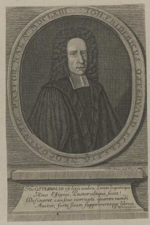 Bildnis des Iohann Fridericus Ostervald