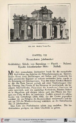 Kaptiel VIII: Neunzehntes Jahrhundert