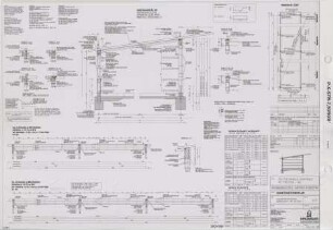 Pultdachhalle Kantholz (Holzkonstruktion Querschnitt mit Details / Plan 2/2)