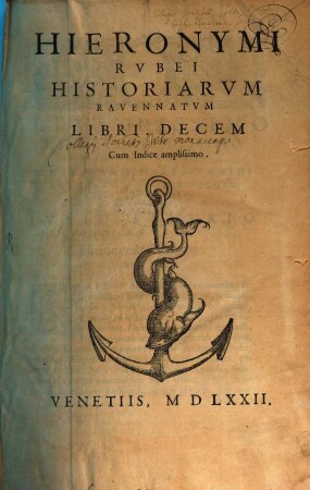 Historiarum Ravennatum libri decem