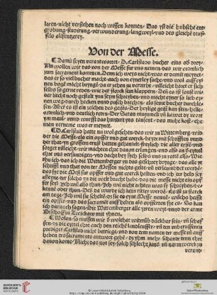 Von der Messe