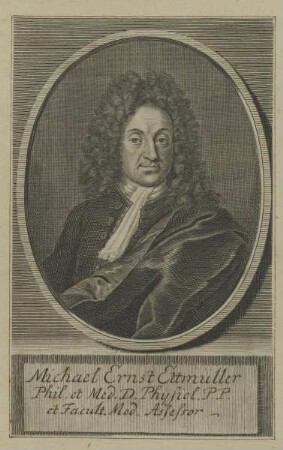Bildnis des Michael Ernst Ettmüller