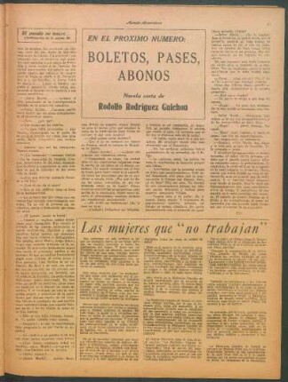 Las mujeres que "no trabajan"