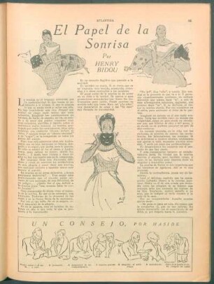 El papel de la sonrisa