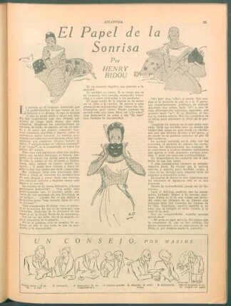 El papel de la sonrisa