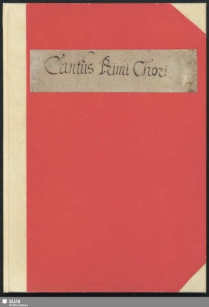 Der Schwanengesang - Mus.1479-E-504 : Coro (2), bc; SWV 482-494