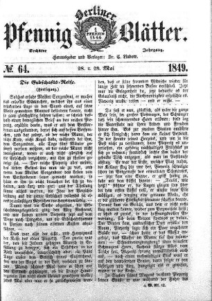 No. 64, 28. u. 29. Mai