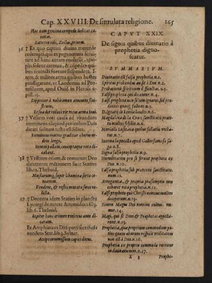 Caput XXIX. De signis quibus divinatio ...