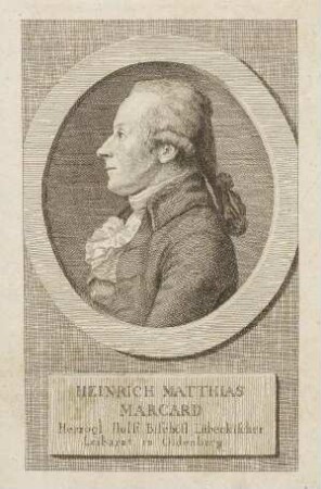Bildnis von Heinrich Matthias Marcard (1747-1817)