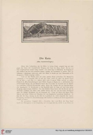 Die Katz (Neu - Katzenelenbogen)