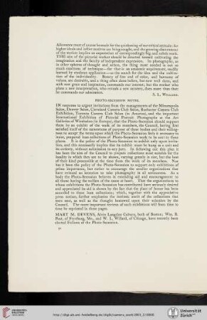Editors, Photo-Secession Notes
