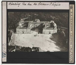 Würzburg, Residenz : Luftbild