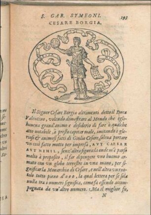 Cesare Borgia.