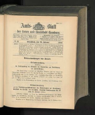 No. 44, 26. Februar 1916