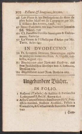 Ungebundene Bücher
