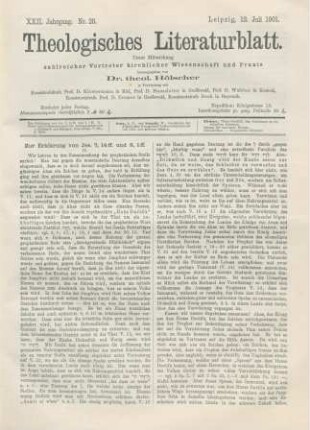 329-332 Zur Erklärung von Jes. 7, 14 ff. und 9, 1 ff.