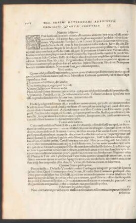 Chiliadis Quartae Centuria IX