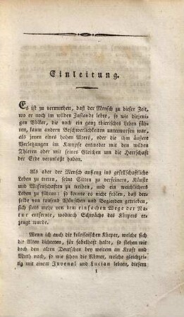 Comparativ physiologisch und nosologische Ansichten von den Krankheiten des Menschen und der vorzüglichsten Hausthiere : insbesondere von dem Fieber, als sporatisch- und epidemischer Krankheitsform