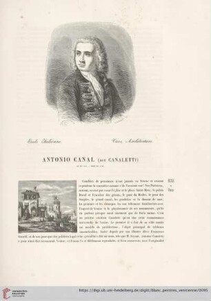 Antonio Canal, (dit Canaletti)