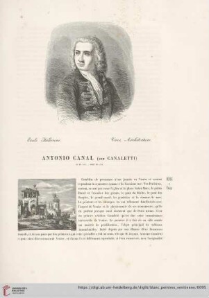 Antonio Canal, (dit Canaletti)