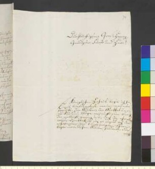 Brief von Werner, Friedrich Ludwig Zacharias an Sachsen-Weimar-Eisenach, Karl August Großherzog von