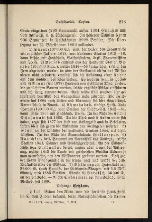 Anhang: Ceylon (§141-146)