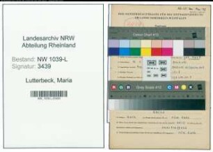 Entnazifizierung Maria Lutterbeck , geb. 16.04.1895 ()