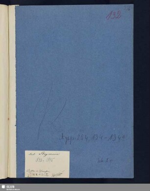 Nr. 134-134a. Stegmann, Rudolf