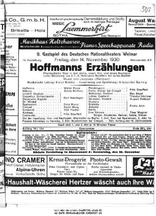 Hoffmanns Erzählungen