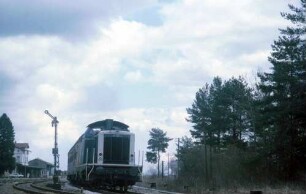 Bahnhof Hochdorf Lok 211 355 Ausfahrt N HOR-FDS
