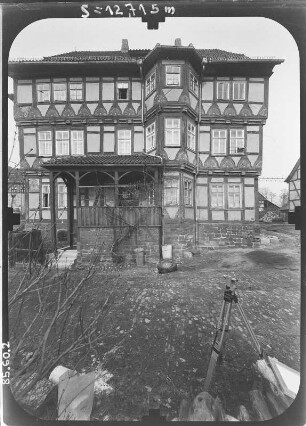 Gerstungen, Mühlgasse 17. Witzlebener Hof. Eingangsfront