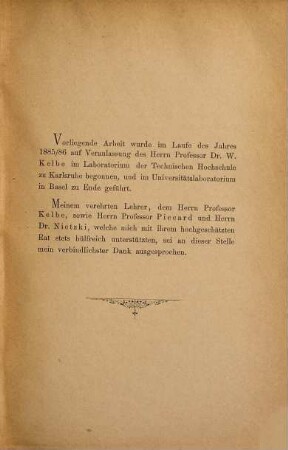 Über die Constitution einer Meta-Isocymolsulfosaure und deren Derivate
