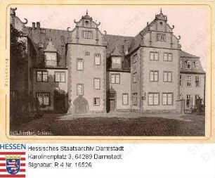 Friedberg, Burg / Hofansicht