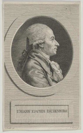 Bildnis des Iohann Ioachim Eschenburg
