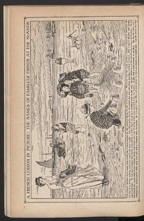 Tafel: A french lesson in picture: [...] at the seaside