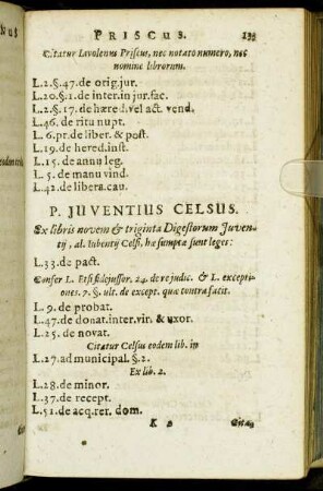 P. Jucentius Celsus.