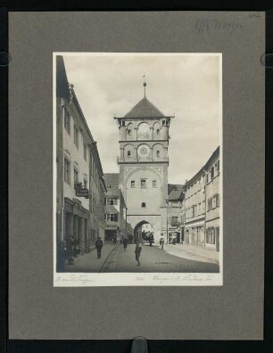 447, Wangen im Allgäu. Lindauer Tor. (Nr. 3806).
