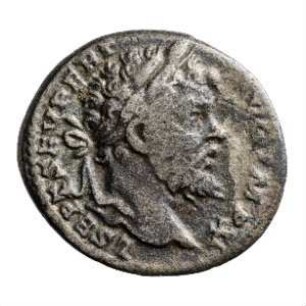Münze, Denar, 197 - 198 n. Chr.