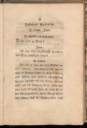Zehnter Auftritt. D. Louis. Ines.