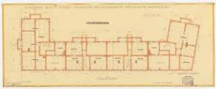 Wohnhausbebauung Sprengelstraße, Weißenburger Straße, Földerichstraße, Konkordiastraße für Rahlfs, Berlin-Spandau: Grundriss Kellergeschoss 1:100