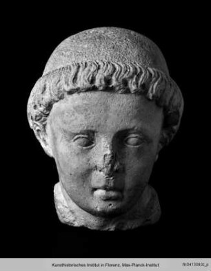 Kopf eines Klerikers (Heiliger Laurentius?)