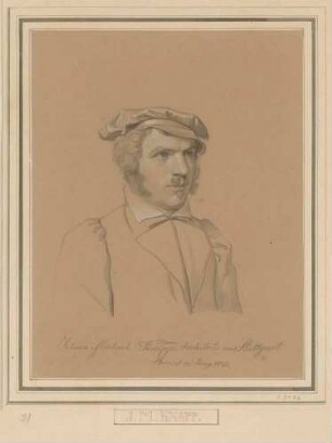 Bildnis Knapp, Johann Michael (1793-1861), Architekt, Radierer