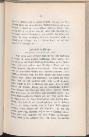 Aufenthalt in München, vom Februar 1841 bis October 1842.