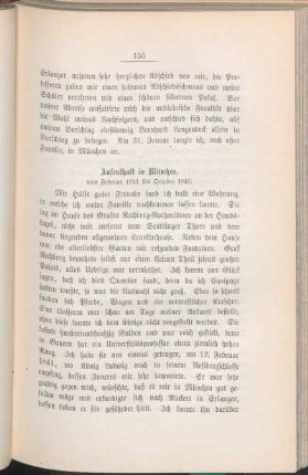 Aufenthalt in München, vom Februar 1841 bis October 1842.